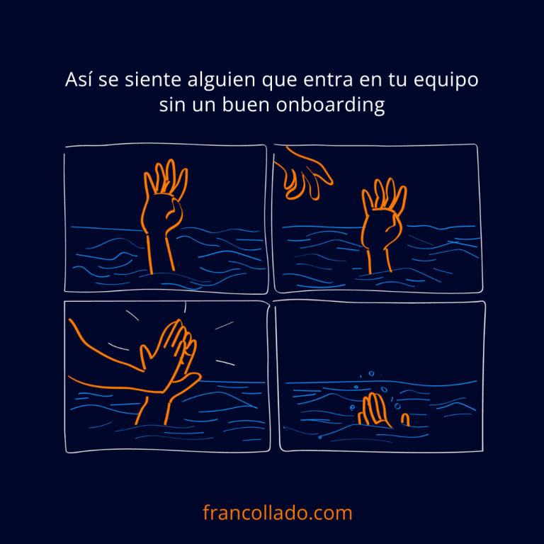 Así se siente alguien que entra en tu equipo sin un buen onboarding